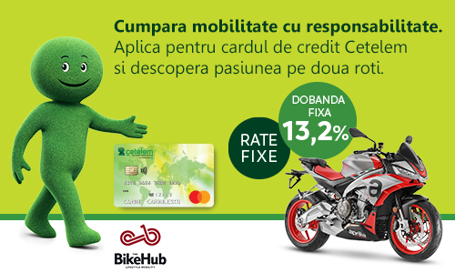 Motocicleta ta de la The BikeHub cu credit Cetelem in rate fixe